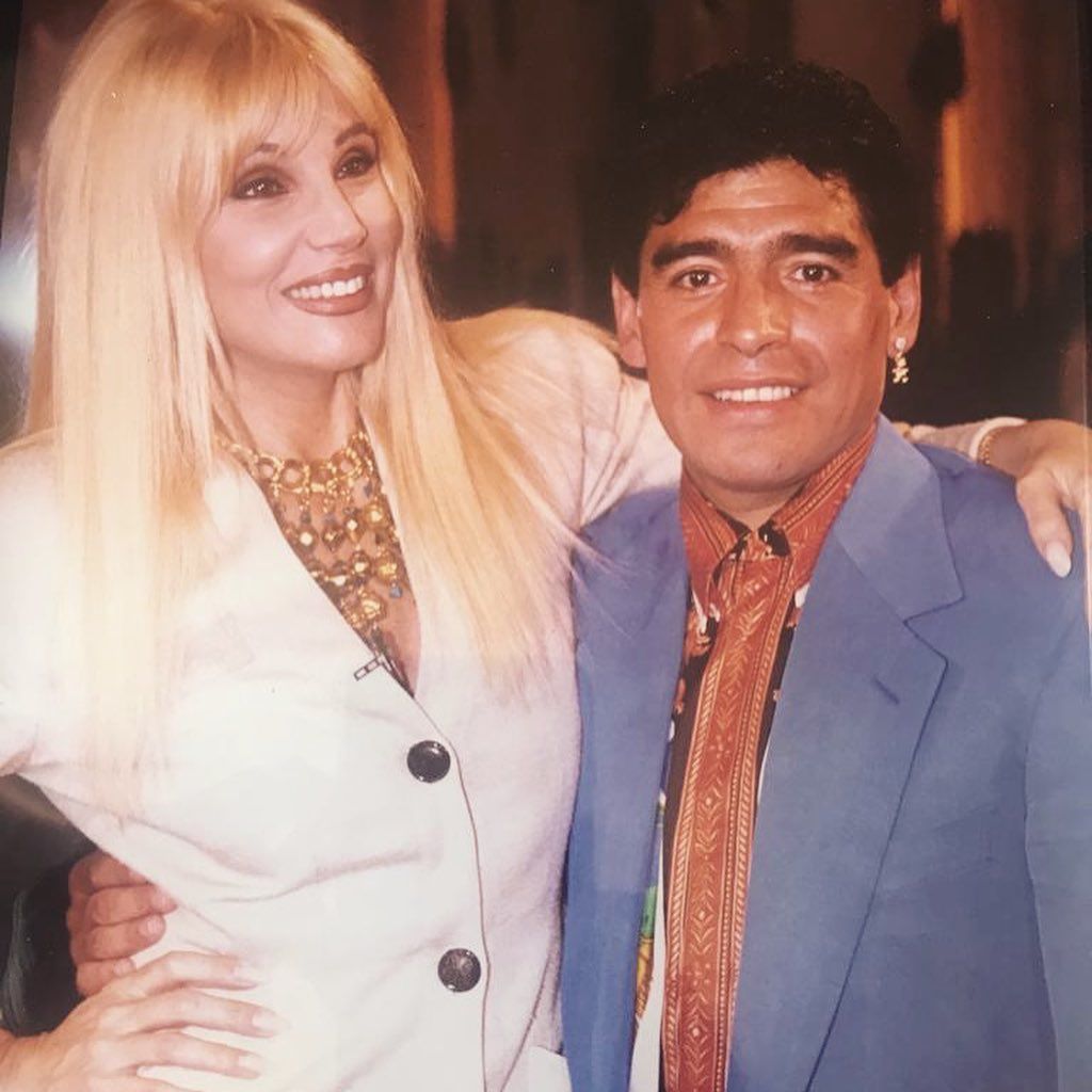 Diego Maradona y Susana Giménez