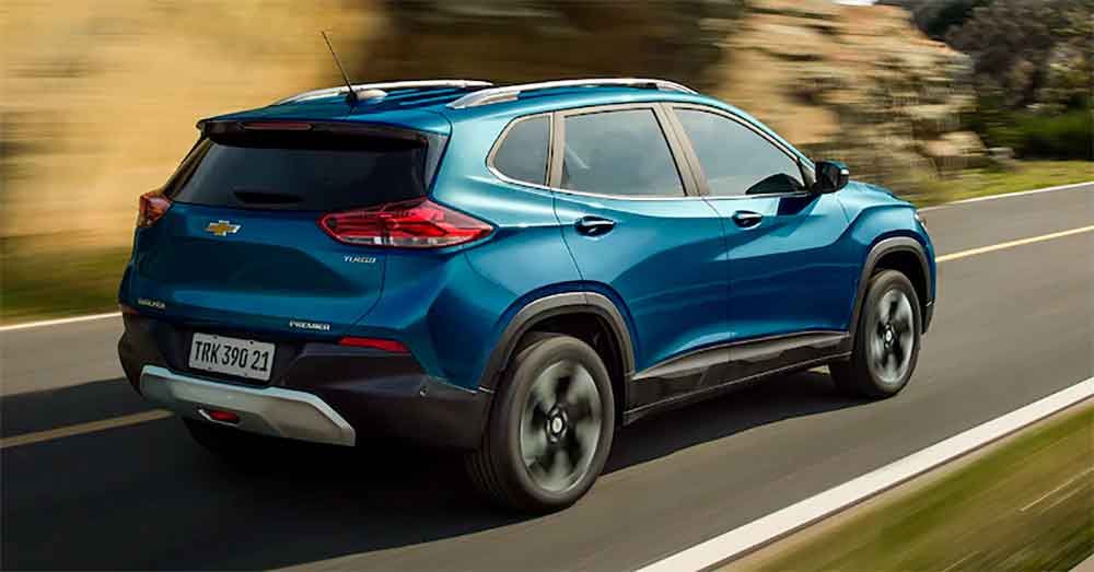 El Tracker ofrece motores nafteros turbo de tres cilindros con 1.0 y 1.2 litros