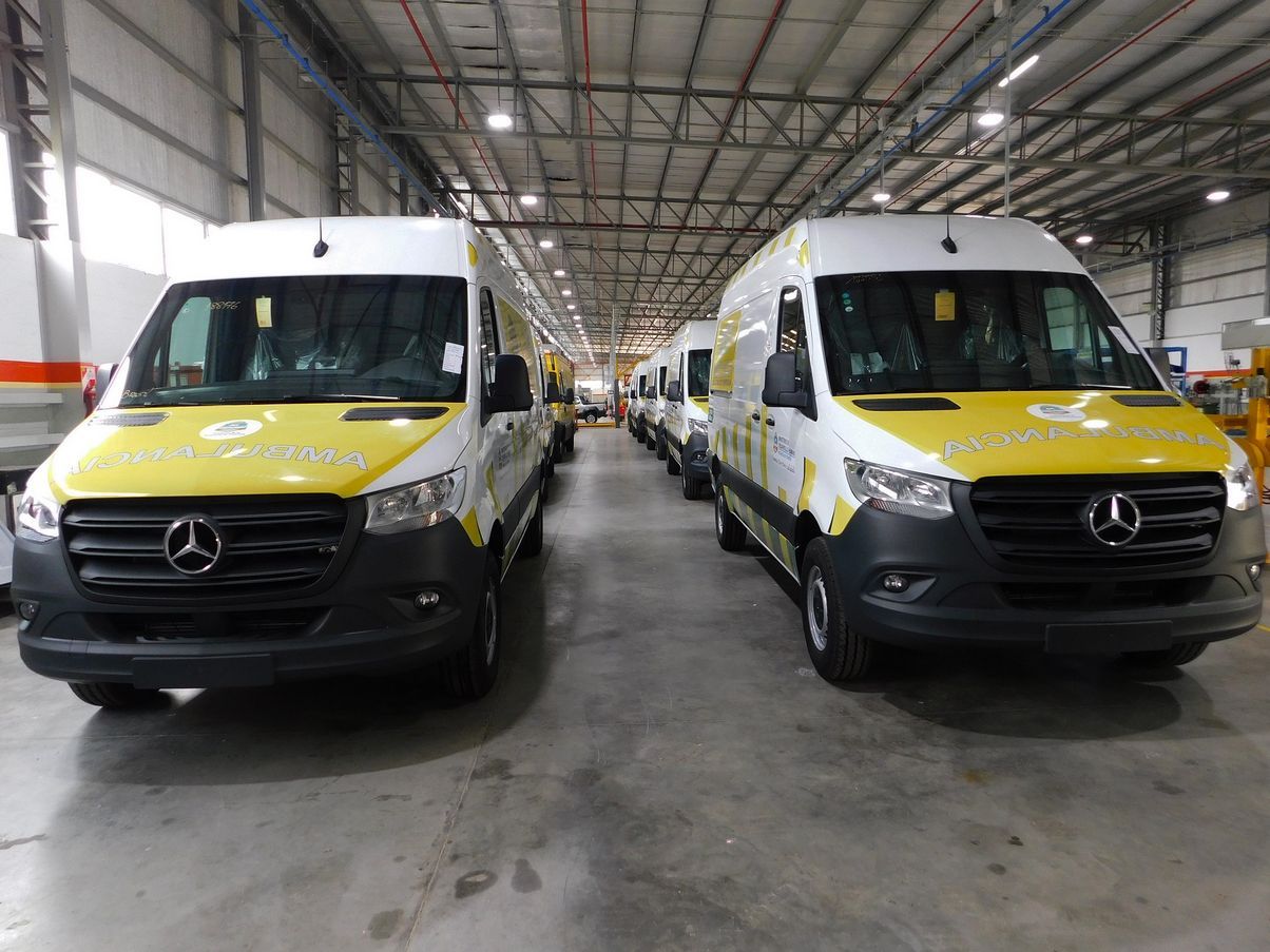 Fueron entregadas en Formosa 20 ambulancias Mercedes-Benz Sprinter a través del Concesionario Oficial Bazyluk