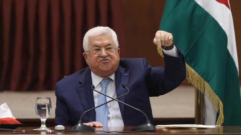 Mahmud Abbas, líder de la Autoridad Palestina, rechazó el acuerdo (Foto: AFP).