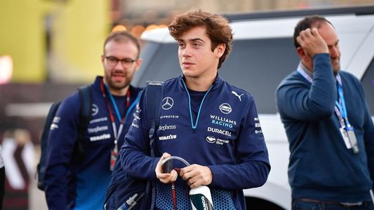 Franco Colapinto terminó 19° en la práctica y ya piensa en la clasificación al Sprint