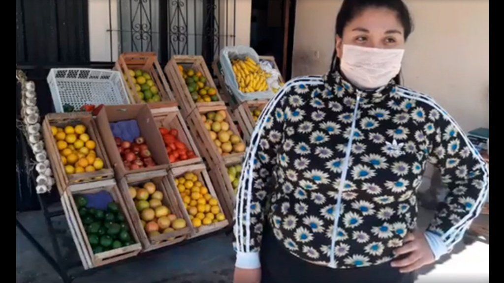 Habló Ana, la mujer que se puso una verdulería con el bono de $10.000 de ANSES: Gracias a Dios se me dio
