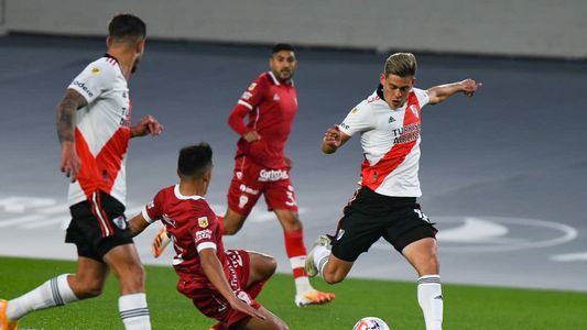 River se lo empató a Huracán sobre la hora y terminaron 1-1