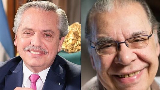 Alberto Fernández se refirió a la muerte de Enrique Pinti