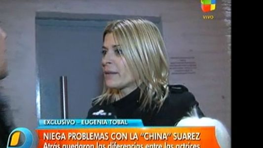 Eugenia Tobal no tiene conflictos con La China por Cabré