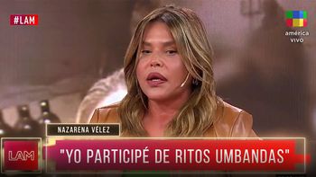Nazarena Vélez contó su espeluznante experiencia en un ritual umbanda