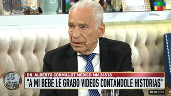 Alberto Cormillot: Le grabo mensajes a Emilio contándole historias