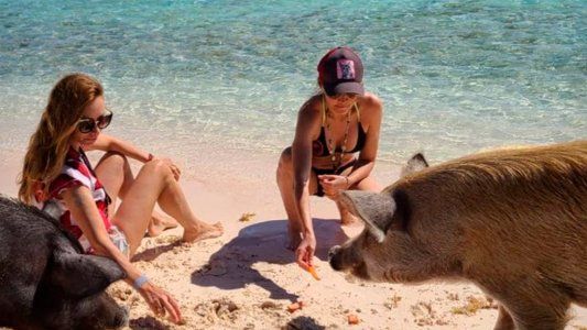 Vacaciones compartidas para Vero Lozano y Analía Franchín en un lugar paradisíaco y rodeado de naturaleza