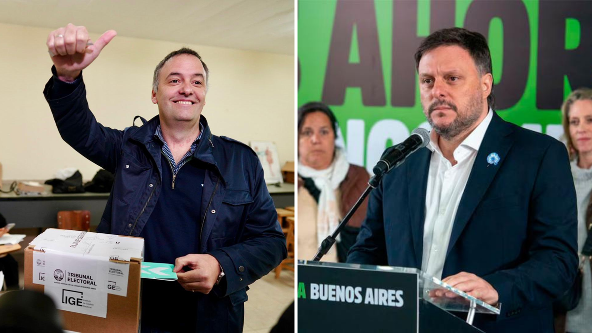 Adorni ganó en nueve comunas mientras que Santoro se impuso en seis. (Foto: archivo).