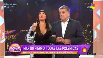 Moria Casán: El discurso de Lizy en los Martín Fierro me pareció un golpe bajo