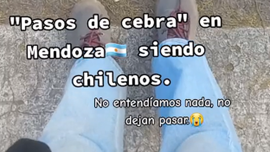 Una turista chilena escrachó a conductores argentinos que no la dejaban cruzar y desató la polémica