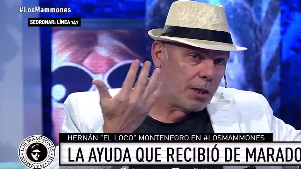 El Loco Montenegro y el llamado de Maradona tras su doping positivo
