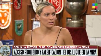 Rocío Oliva luego de que se comprobara que el doctor Luque falsificó la firma de Maradona: Diego leía todo lo que firmaba