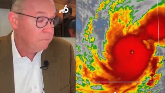 Al borde del llanto: la drámatica advertencia de un meteorólogo sobre el huracán Milton