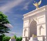 Trump quiere construir un Arco del Triunfo en Washington, pero con una insólita función