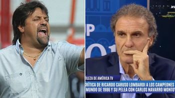 Ruggeri le contestó a Caruso: Me gusta en la cara las cosas; si vamos al barro, nos metemos y ahí te quiero ver