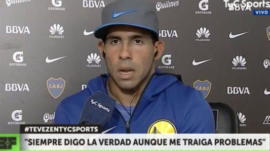 Carlos Tevez: No soy tan boludo para exponerme en una cárcel o jugando al golf
