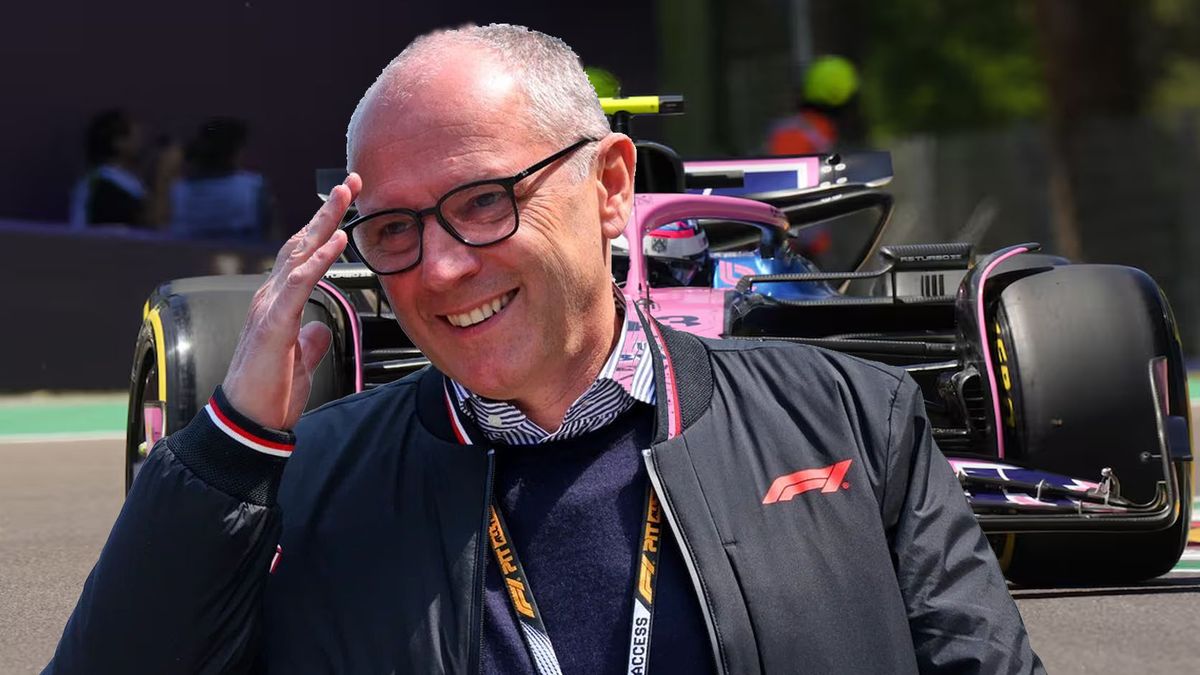 Stefano Domenicali. El CEO de la Fórmula 1 piensa un plan alternativo para salvar el año complicado por la guerra en Medio Oriente. (Foto: A24.com)