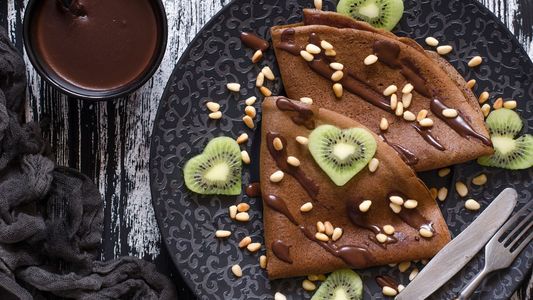 La receta de panqueques de chocolate que sorprende por su sabor y textura