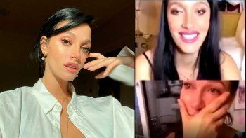 Catherine Fulop y Ova Sabatini se emocionaron hasta las lágrimas en una videollamada con Oriana