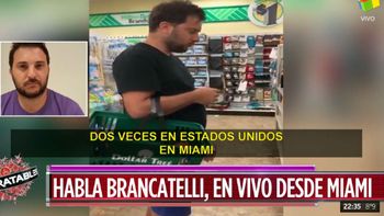 Diego Brancatelli: Buscó una reacción y me siguió por todo el comercio