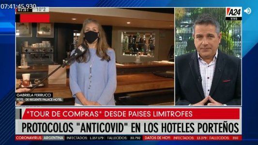 Tour de compras: el protocolo anticoronavirus en los hoteles porteños