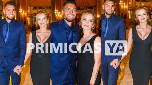 Las fotos de la primera salida de Eliana Guercio y Sergio Chiquito Romero en su regreso al país