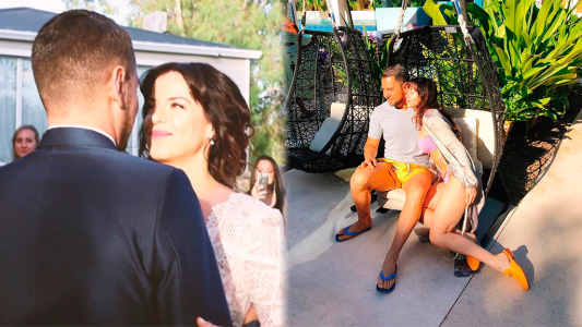 La luna de miel de Mercedes Funes y Cecilio Flematti