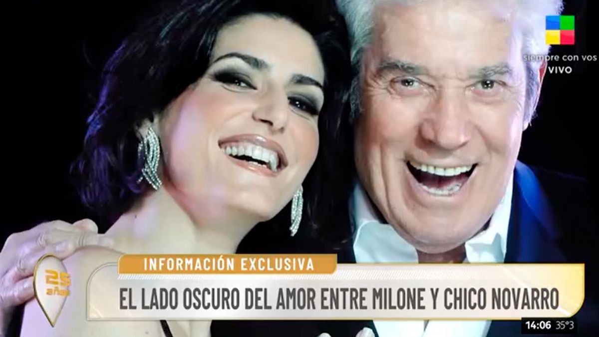 El lado oscuro de la historia de amor entre Cecilia Milone y Chico Novarro que tuvo un doloroso final