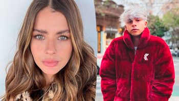 la china suarez publico su foto favorita, e inedita, con rusherking