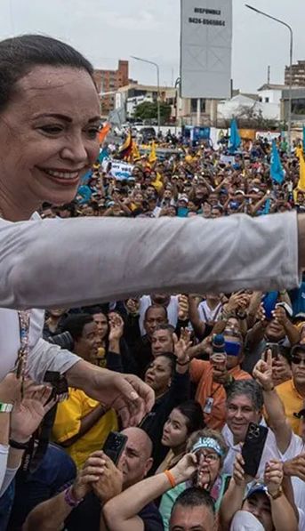 Asunción de Nicolás Maduro: Corina Machado convocó a una protesta en Venezuela