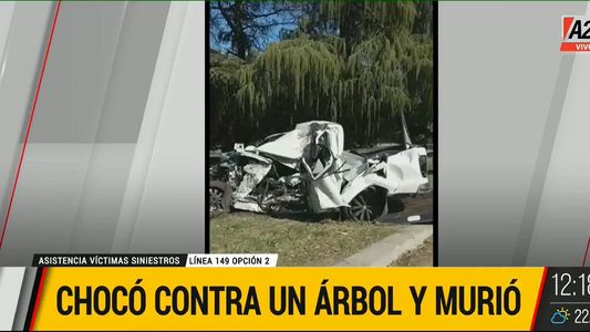 Accidente fatal en Villa Lugano: perdió el control de su camioneta, chocó contra un árbol y murió
