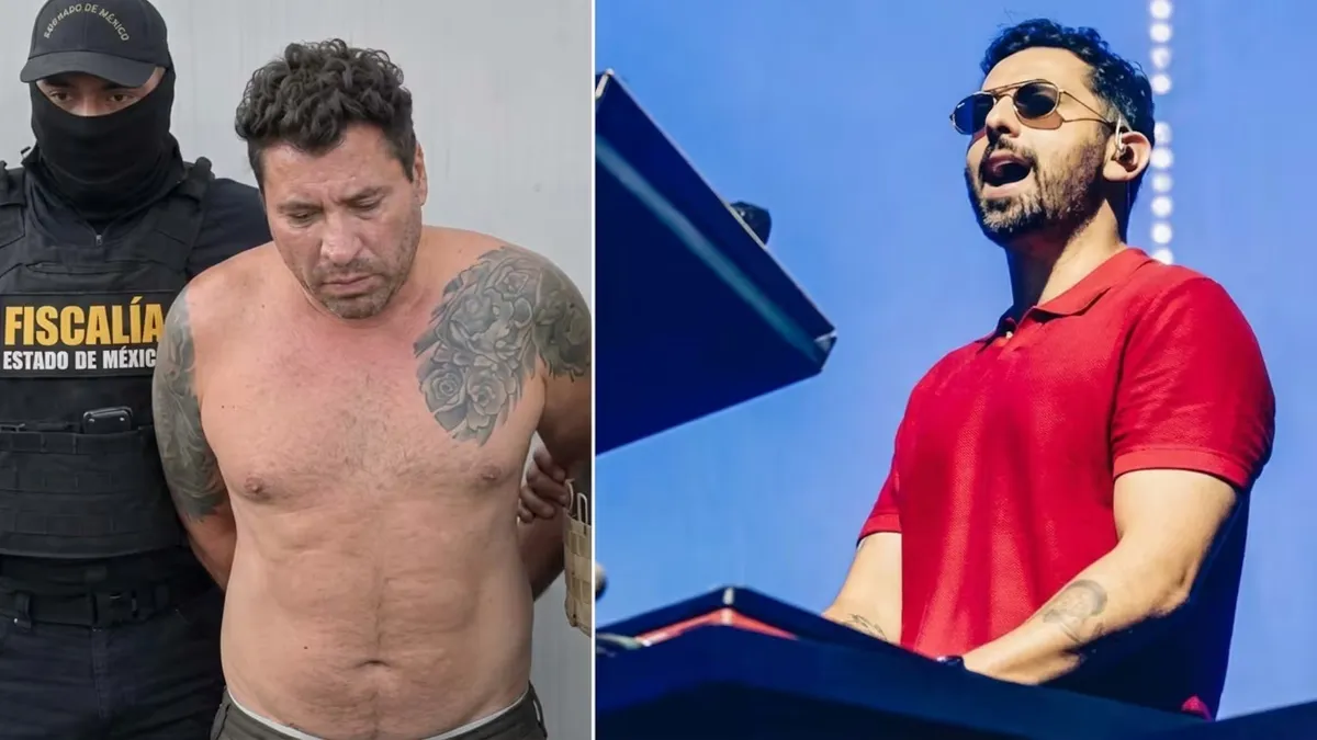 Diego Rosen Felini, el empresario acusado de asesinar a un músico y su familia en México. (Foto: gentileza Eldoce.tv)