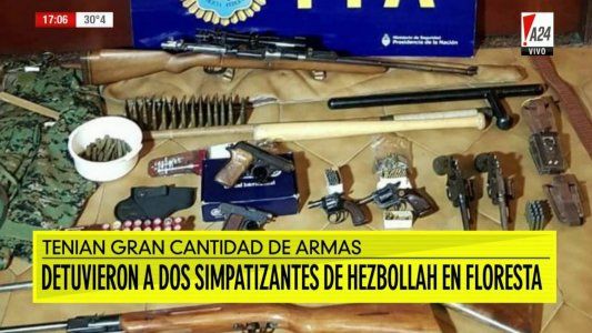 Detuvieron a dos simpatizantes de Hezbollah en Floresta