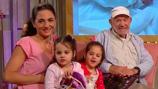 Norman Briski explicó por qué le puso Sibelina y Galatea a sus hijas gemelas