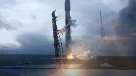 El satélite argentino Saocom 1B fue lanzado desde una base en Estados Unidos