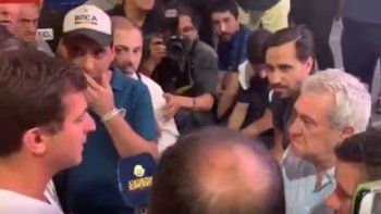 El tenso cara a cara entre Gribaudo y Ameal luego de confirmarse la caída del oficialismo en Boca