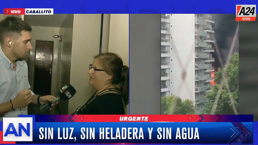 La desesperación de los vecinos que están sin luz y sin agua en Caballito