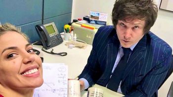 Virginia Gallardo se mostró con Milei y respondió a las críticas: Mientras algunos eligen denostar, yo prefiero estudiar