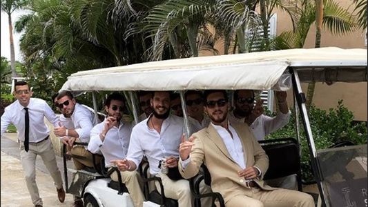 Mirá las fotos de la boda de Rubencito