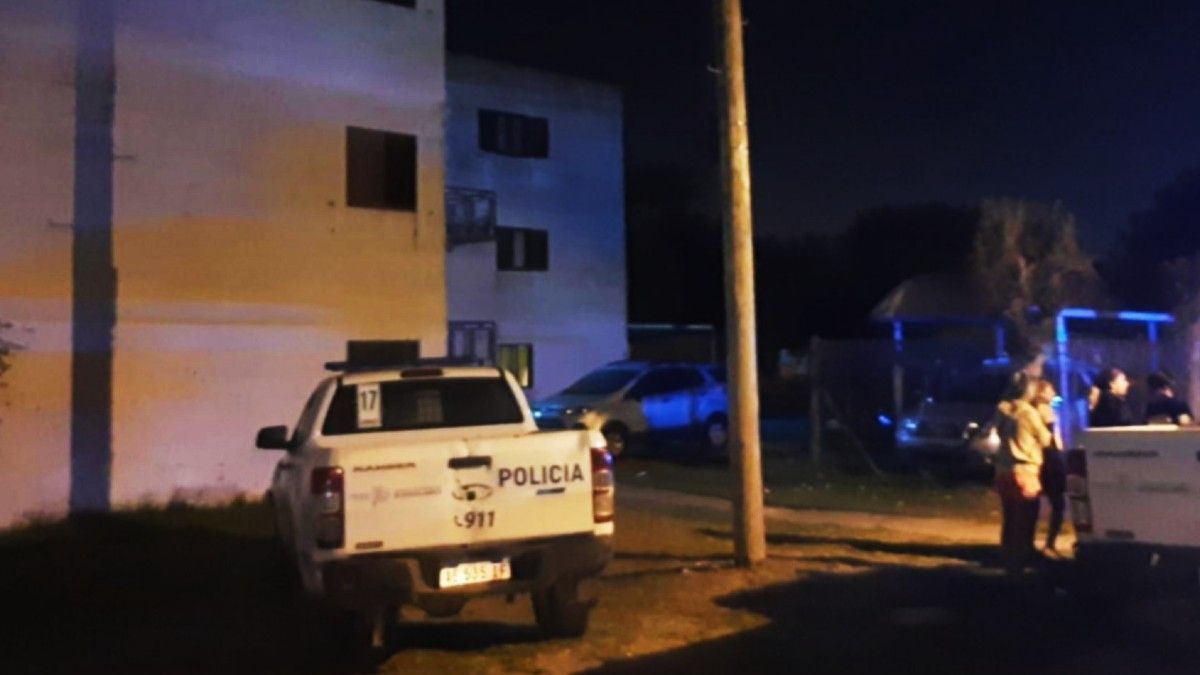 La presunta agresora apareció con las manos manchadas de sangre. Foto: 0221.com.ar