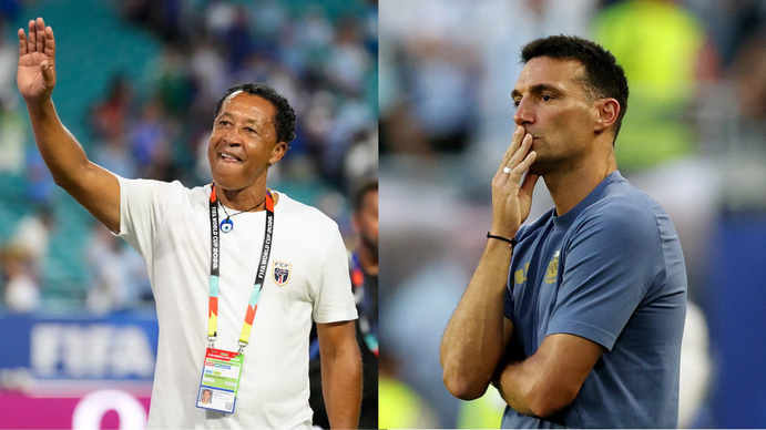 El inesperado regalo que el DT de Cabo Verde le hizo a Lionel Scaloni en la previa del partido por los 16avos. de final