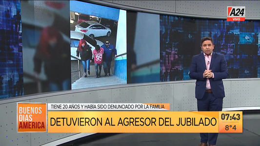 Así detuvieron al agresor del jubilado de 83 años en Moreno