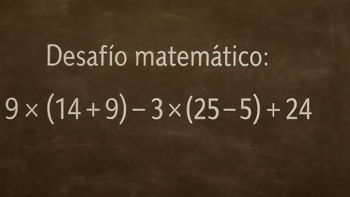 La regla esencial para resolver este desafío matemático es conocido como PEMDAS (por sus siglas en inglés) o jerarquía de operaciones.