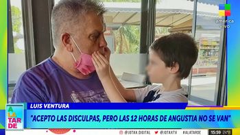la angustia de luis ventura cuando su hijo estaba realizando un tratamiento