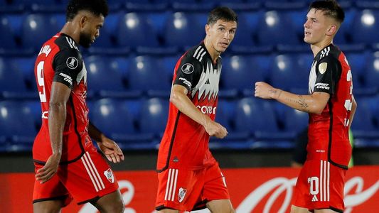River le ganó a Libertad en Paraguay 2-1 por la Copa Libertadores y se recuperó después de la derrota con Boca