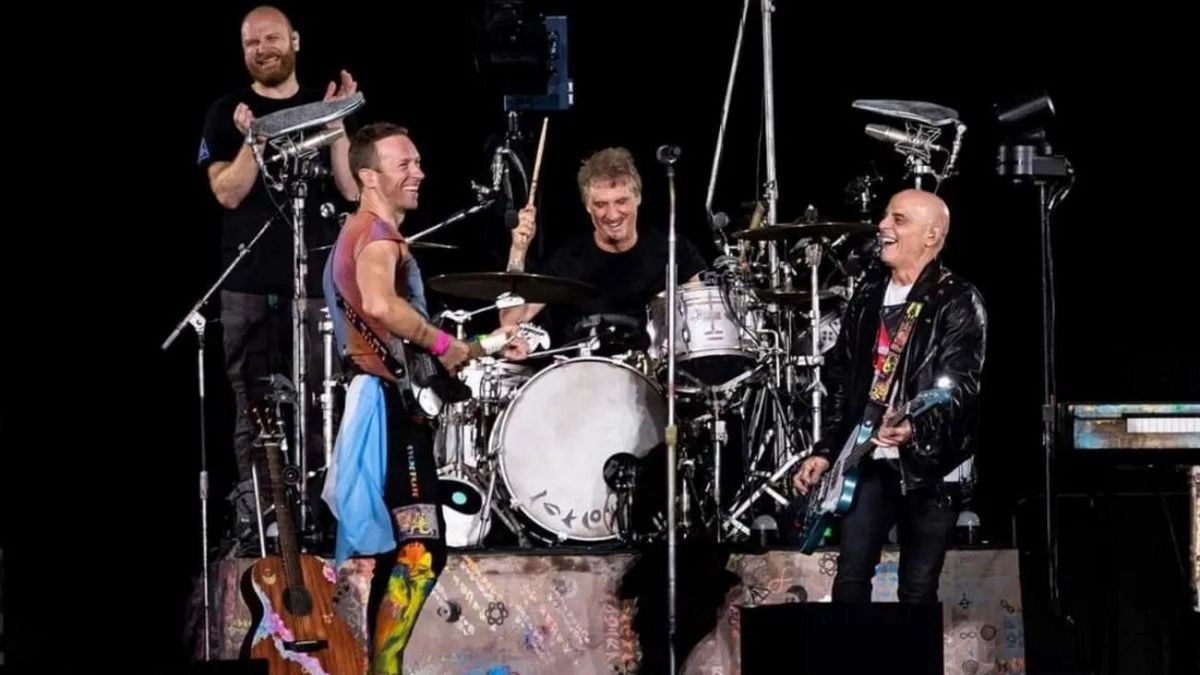 Coldplay en Argentina: los Soda Stereo, Charly Alberti y Zeta, se sumaron como invitados en River&nbsp;