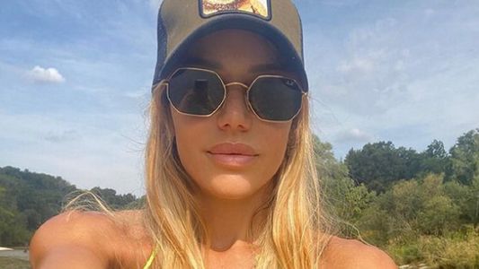 Evangelina Anderson se animó al topless en Munich: la sorpresa al final en la secuencia de fotos