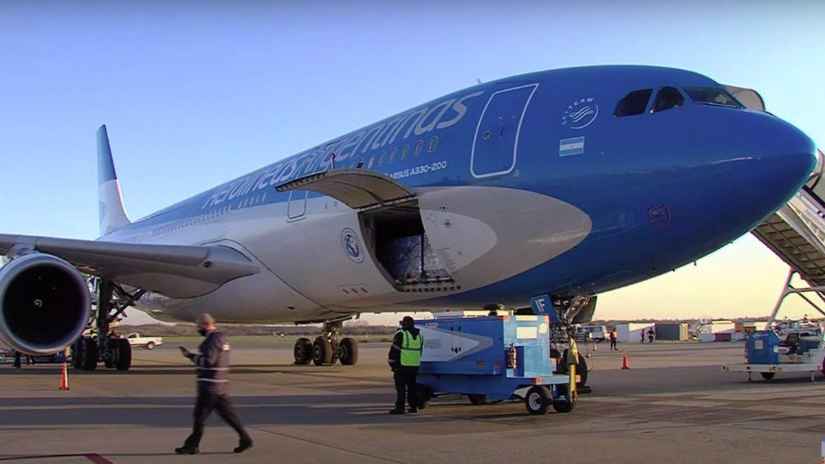 Parte un nuevo vuelo de Aerolíneas Argentinas a Beijing