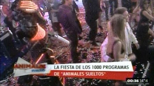 Animales Sueltos festejó sus 1000 programas con una mega fiesta